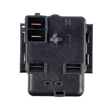 EPLZON WR07X10097 Refrigerator Compressor Start Relay and Overload Assembly Replacement Part Replaces AP4300623 PS1766101 AP4300623 2319794 61006022
