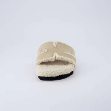 CUSHIONAIRE Women's Faux Shearling Comfortable Slippers