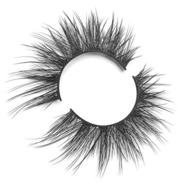 Lilly Lashes Luxury Synthetic False Eyelashes - CA$H Style, 15mm Glamour