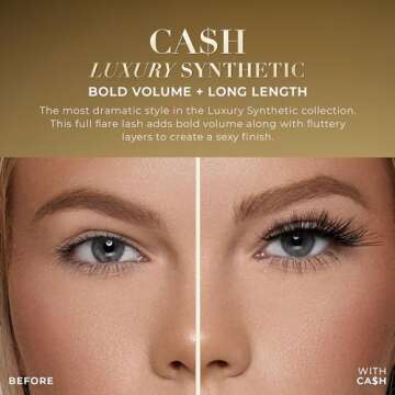 Lilly Lashes Synthetic False Eyelashes for Dramatic Looks