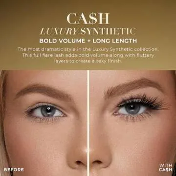 Lilly Lashes Synthetic False Eyelashes for Dramatic Looks