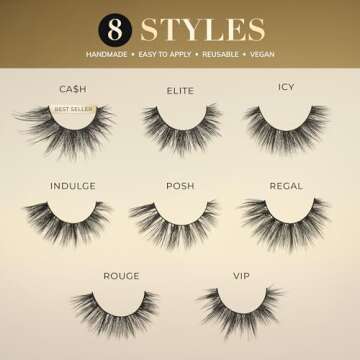 Lilly Lashes Synthetic False Eyelashes for Dramatic Looks