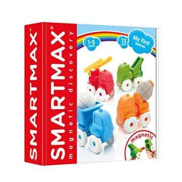 SmartMax My First Vehicles Magnetic Discovery STEM Play Set for Ages 1+