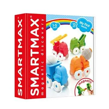 SmartMax My First Vehicles Magnetic Discovery STEM Play Set for Ages 1+