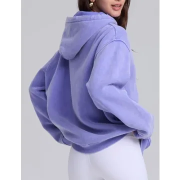 Oversized Acid Wash Hoodie for Trendy Streetwear Style