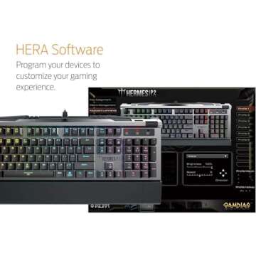 GAMDIAS Hermes P2 RGB Mechanical Gaming Keyboard