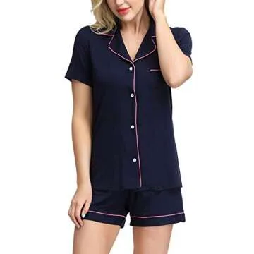 Stylish Women's Pajamas Short Set for Comfort & Relaxation