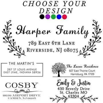 Custom Return Address Stamp - Personalized & Self-Inking