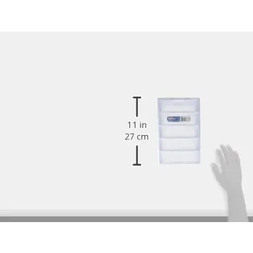 STERILITE Clearview Small 5 Drawer Storage Unit