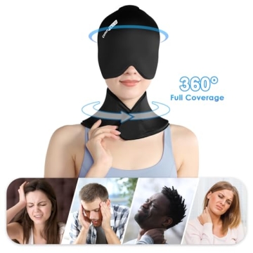 ComfiTECH Cold Cap & Neck Ice Pack for Effective Relief