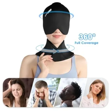 ComfiTECH Cold Cap & Neck Ice Pack for Effective Relief