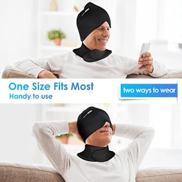 ComfiTECH Cold Cap & Neck Ice Pack for Effective Relief