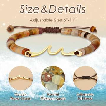 Pealicious Retirement Gifts for Women Perfect Farewell Bracelet