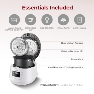 Cuckoo Heating Pressure Cooker - 10-Cup Rice Cooker's Excellence