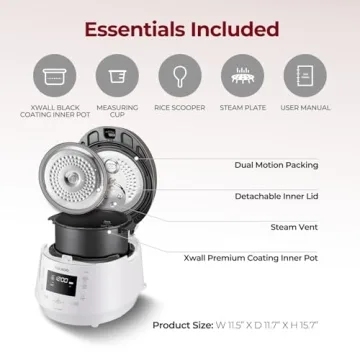 Cuckoo Heating Pressure Cooker - 10-Cup Rice Cooker's Excellence