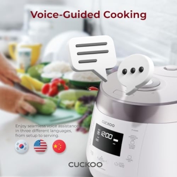 Cuckoo Heating Pressure Cooker - 10-Cup Rice Cooker's Excellence