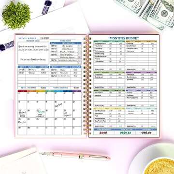 Budget Planner - Monthly Finance Organizer for All Ages