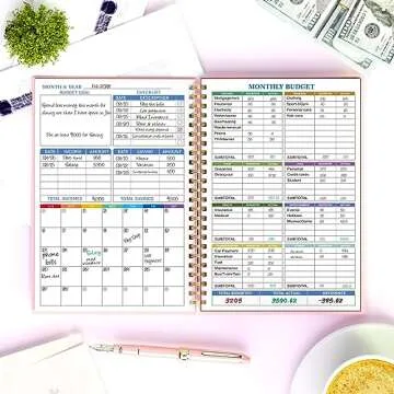 Budget Planner - Monthly Finance Organizer for All Ages