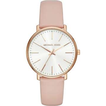 Michael Kors Pyper Three-Hand Stainless Steel Watch