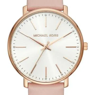 Michael Kors Pyper Three-Hand Stainless Steel Watch