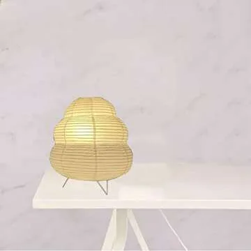 Elegant Paper Lantern Floor Lamp for Cozy Ambiance