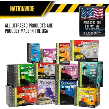Ultrasac Heavy Duty Contractor Bags 50 Pack
