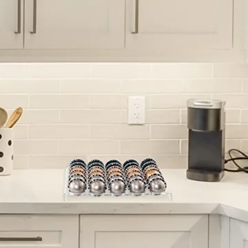 Sumerflos Coffee Capsule Tray - 30 Pods Organizer