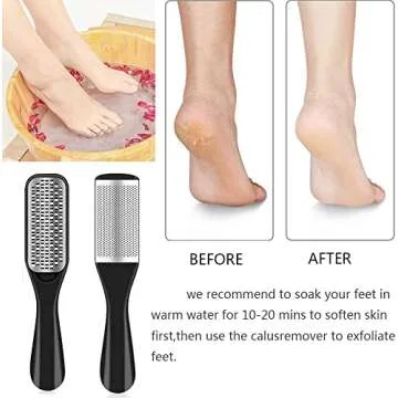 EKOCSIO Professional Pedicure Kit, 36 in 1 Stainless Steel Foot Care Kit Foot Rasp Dead Skin Remover for Home & Salon Care, Filer