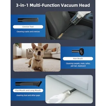 Cordless Handheld Vacuum Cleaner with Strong Suction