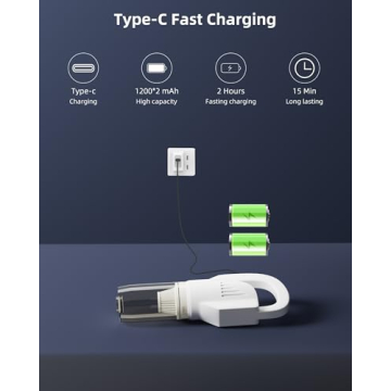 Cordless Handheld Vacuum Cleaner with Strong Suction