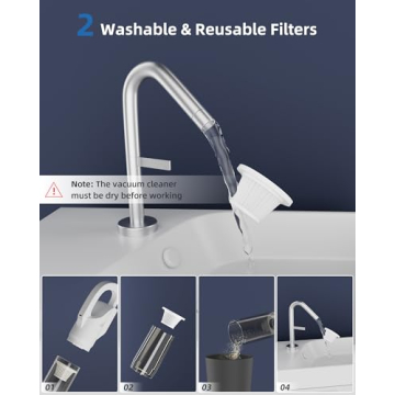 Cordless Handheld Vacuum Cleaner with Strong Suction