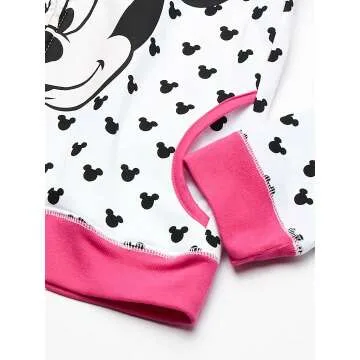Disney Girls' Minnie Hoodie with Bow & Ears