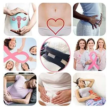 BNRendles Hysterectomy Pillow with Ice/Hot Pack Pocket