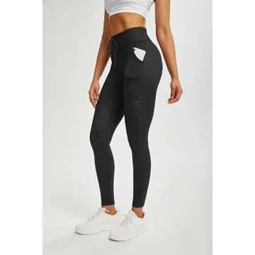 Gaimoliso Women's Scrunch Butt Leggings with Pockets