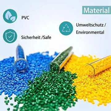 2PCS Hedgehog Balance Pods, Pimples Pilates Ball, Half Spiky Fitness Domes for Kids Adults Sports, Foot Massage, Stability Training, Muscle Balancing Therapy, Motor Skills Yoga Gymnastics Exercise (Blue)