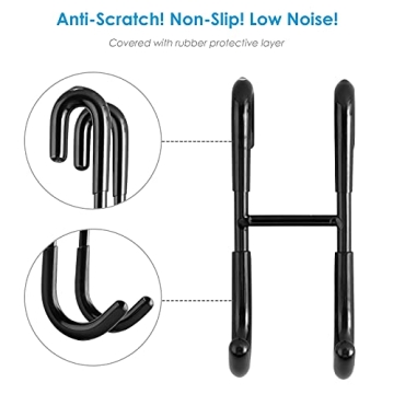 Simtive Shower Door Hooks - Stylish Towel Hang Solution