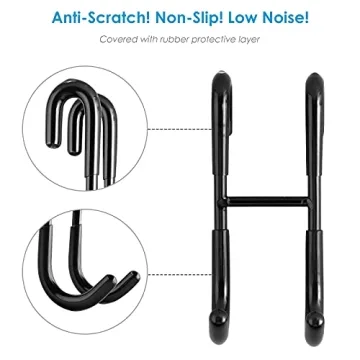 Simtive Shower Door Hooks - Stylish Towel Hang Solution