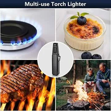 Butane Torch Lighter HGT-198 - Adjustable Flame for Cooking
