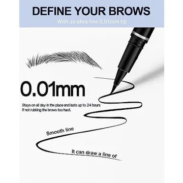 Ultra-Fine Liquid Eyeliner Eyebrow Pencil Waterproof
