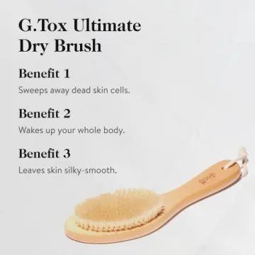goop Beauty Body Oil & Dry Brush Bundle for Radiant Skin