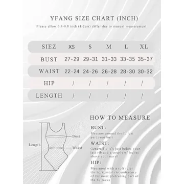 YFANG Women's Bodysuit - Sexy & Stylish for Any Occasion.