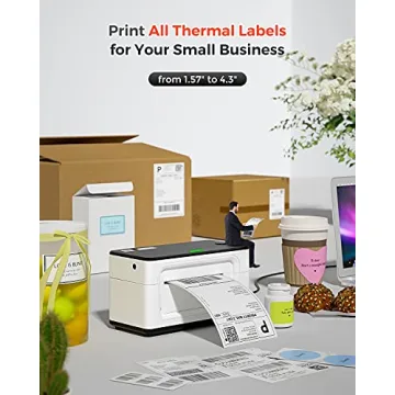 MUNBYN 300DPI Thermal Label Printer for Small Business