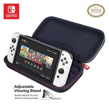 Mario Kart Nintendo Switch Case with Viewing Stand & Game Storage