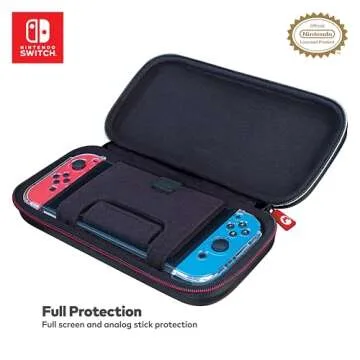 Mario Kart Nintendo Switch Case with Viewing Stand & Game Storage