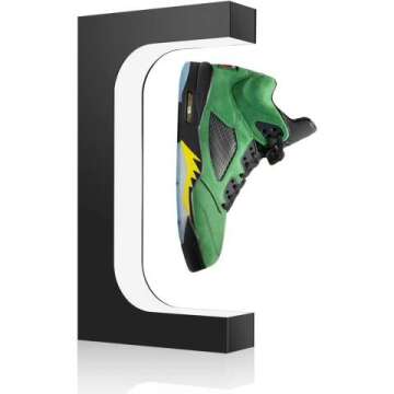 Levitating Shoe Display Stand with Remote & LED Lights