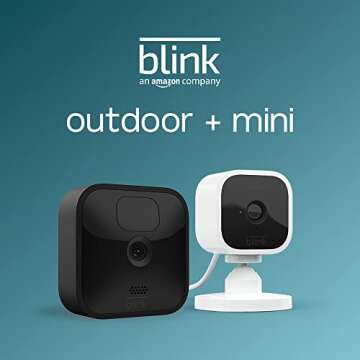 Blink Outdoor (3rd Gen) – 1 camera system with Blink Mini