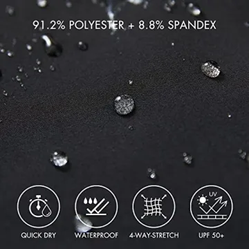 BALEAF Women's Hiking Cargo Pants with UPF 50+ Sun Protection