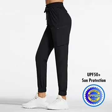 BALEAF Women's Hiking Cargo Pants with UPF 50+ Sun Protection