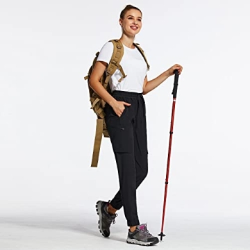 BALEAF Women's Hiking Cargo Pants with UPF 50+ Sun Protection