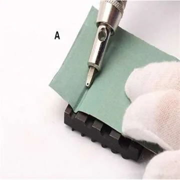 Pingle Sharpener Tool B for Leather Workers' Edge Bevellers Trimmers Groovers Punches | Helper Tool for Sharpening | DIY Mob Hand Tools